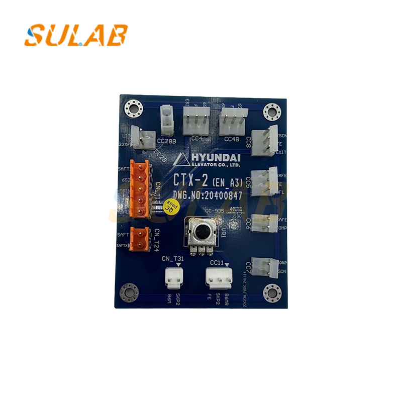 Hyundai Original CTX-2 Elevator Control Motherboard - PCB Main Board with 12 Months Warranty for STVF9 and WBVF Systems