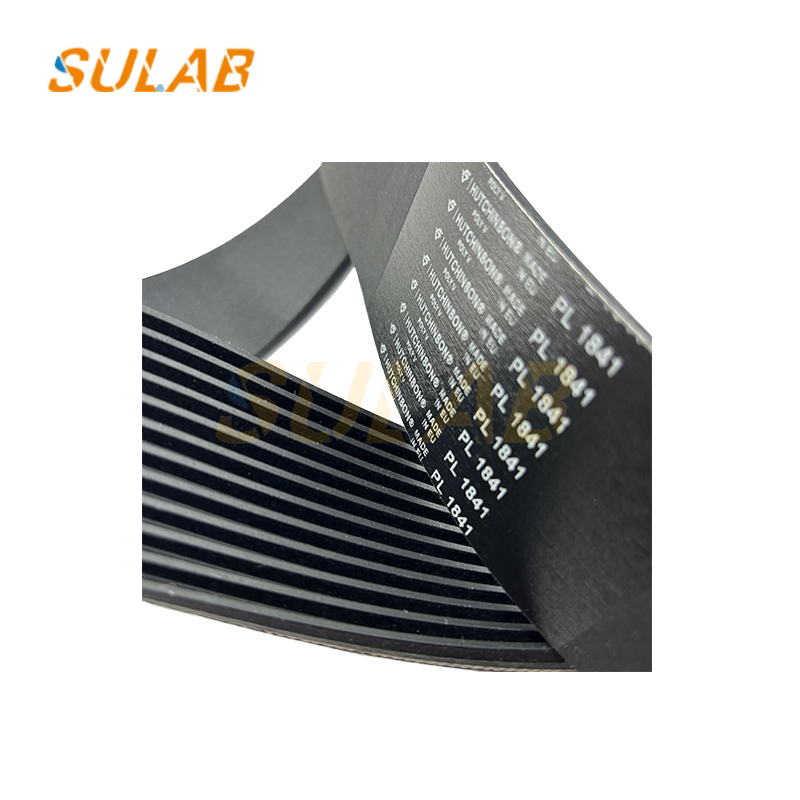 12-Rib Poly-V Drive Belt for SC 9300 & 9500 Escalators with Wear-Resistant Rubber Construction