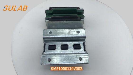 Kone 엘리베이터 슬라이딩 가이드 슈 (9mm/10mm/16mm 레일용, 저마찰 폴리머 라이너 및 아연 도금 강철 프레임)