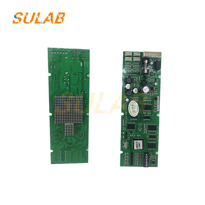 실시간 운영 상태 표시 명령 상호 작용 및 오류 코드 피드백과 엘리베이터 외부 호출 패널 디스플레이 보드