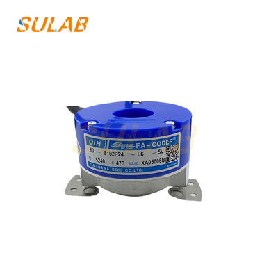 Tamagawa Encoder TS5246N473 8192P/R 고해상도 라인 드라이버 출력 및 φ60mm 플랜지 디자인