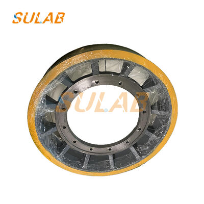 미쓰비시 엘리베이터 트랙션 풀리 영구 자석 모든 사이즈 연성 주철 QT600-3 재질