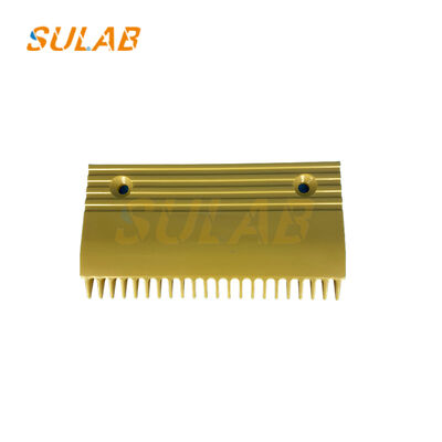 고강성 공학 플라스틱으로 22개의 이빨을 가진 에스컬레이터 빗판, 부드러운 전환과 EN 115-1을 준수하기 위해