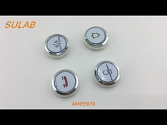 BST 엘리베이터 버튼 엘리베이터 예비 부품 버튼 둥근 리프트 버튼 엘리베이터 액세서리 스테인리스 스틸