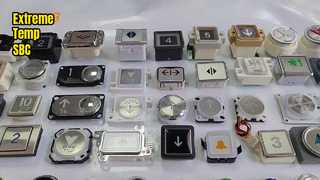 자세히 살펴보기: 홀 및 차량 통화 푸시용 LED 표시기가 있는 현대 엘리베이터 버튼 A4N135161