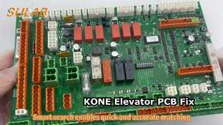 KONE KM51070314G11 LCECCBN2e 엘리베이터 자동차 상단 PCB 보드 자동차 지붕 제어판 회로 기판 교체