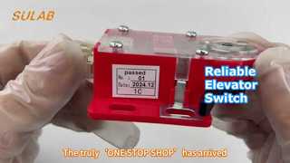기계식 트리거 구조의 상시 폐쇄 접점 출력 및 IP40 보호 기능을 갖춘 엘리베이터 스위치