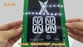 4.3인치 LCD 디스플레이를 갖춘 Monarch 엘리베이터 명령 보드 CAN 통신 인터페이스 및 음성 제어