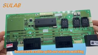 AC110V/DC24V 이중 전원 입력 및 과전류를 갖춘 미츠비시 엘리베이터 바닥 디스플레이 패널 LHH-222A