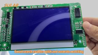 Monarch SFTC-HCB-L-BO 엘리베이터 호출 패널(4.3인치 흰색 LCD 디스플레이 포함) CAN 통신 및 DC24