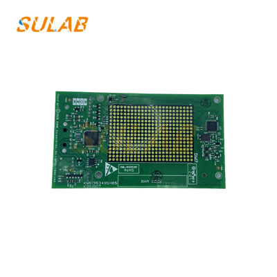KONE Elevator Display Board KM51353495H05 with 16×32 Pixel Amber Dot Matrix and CAN/LCECAN Interface for KDS330 Signal System