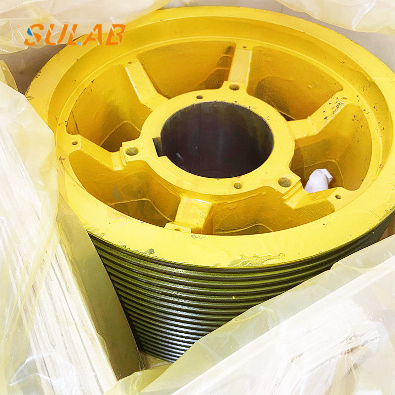 Xinda Elevator Controller Part Traction Pulley Deflector Sheave Rope Wheel WTYF250 Lift Wheel For Elevator Traction Machine