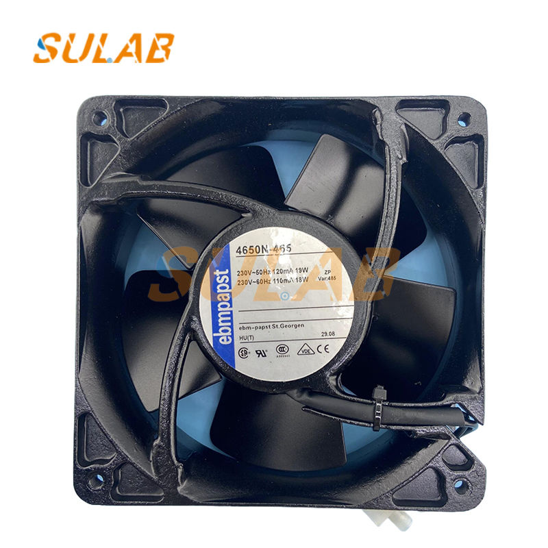 Ebmpapst 4650N-465 AC Axial Fan 230V 160m³/h for Elevator Parts