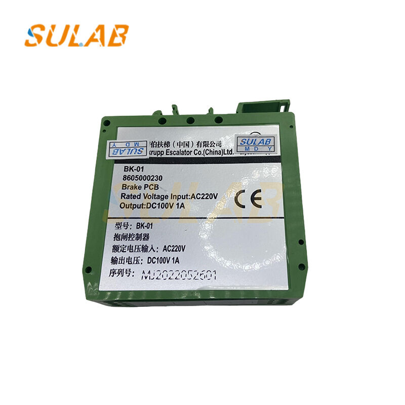 Thyssenkrupp Escalator Brake Controller BK-01 8605000230 with Precise Brake Control Safety Braking and Status Monitoring