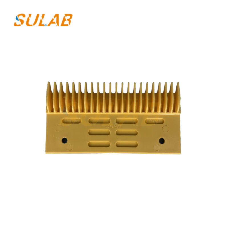 22-teeth Escalator Comb Plate with High-strength Engineering Plastic for Smooth Transition and EN 115-1 Compliance