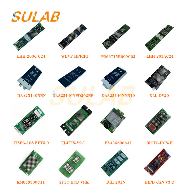 SM.04HL11A Lift Operation Panel Display with Real-time Floor Direction Operation Status Fault Indication and High-definition LCD
