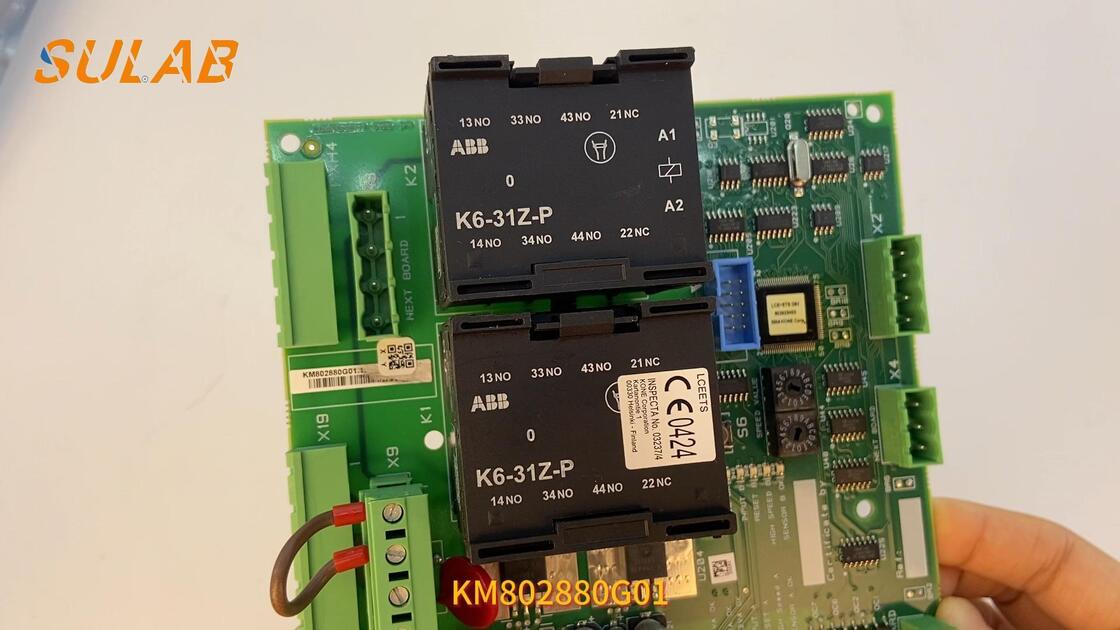 KONE Elevator Drive Board KM802880G01 Control Module for Traction Motor Drive and Speed Regulation