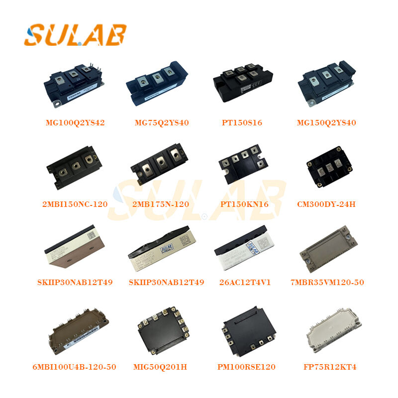 Elevator Toshiba IPM IGBT Power Module For Inverter Traction Motor Drive & Power Distribution System Spare Part MIG75Q201H