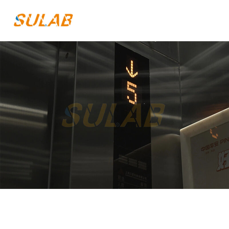 Express Elevator Cabin LED Digital Display Board with High-Brightness LED, Flame-Retardant ABS Housing for Real-Time Floor & Direction Status Indication
