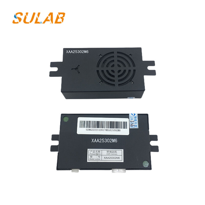 XAA25302M6 Elevator Car Interphone Subunit with Built-in Noise Suppression Circuit and High-Sensitivity Microphone for Hands-free Emergency Call Communication