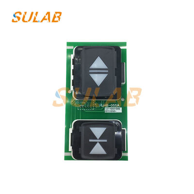 Original Mitsubishi Elevator Door Button LHB-055AG01 with Backlight Tactile Feedback and Dustproof Moisture-Proof Design