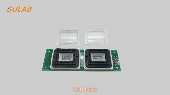 GPS-II 시리즈 LHB-008B용 은합금 접점 및 LED 표시가 있는 미쓰비시 엘리베이터 사각 푸시 버튼